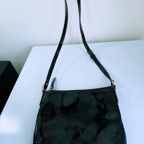 Black Kate Spade Crossbody Purse Messenger Handbag - Picture 3 of 7